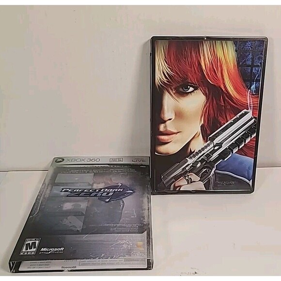 Xbox 360 Perfect Dark Zero Limited Collector's Edition SteelBook CIB Tested - Picture 3 of 6